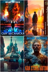 Обложка к Востриков Михаил. Сборник книг